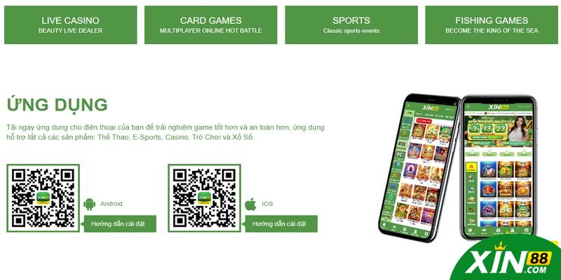 Các lưu ý cho người mới khi tải app xin88